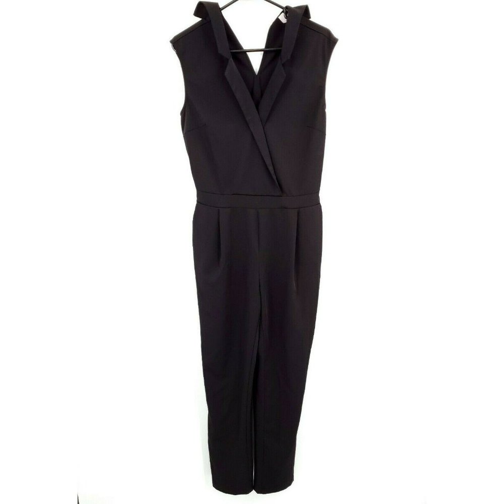 Forever 21 Exclusive Sleeveless Black Romper jumpsuit  Womens Size M‎